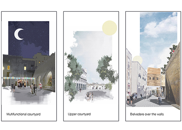 Plan scenarios by designing scenes (credit: M. Barosio and M. N. di Robilant). AGATHÓN 08 | 2020