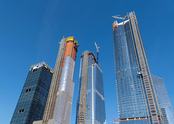 Hudson Yards in New York (credit: Jim Ekstrand /Alamy Stock Photo). AGATHÓN 09 | 2021