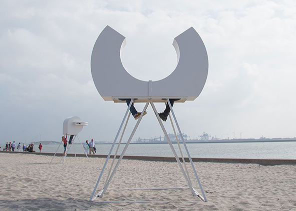 Heads in Hoek van Holland designed by R. Sweere, 2014 (credit: R. Sweere, 2014). AGATHÓN 09 | 2021