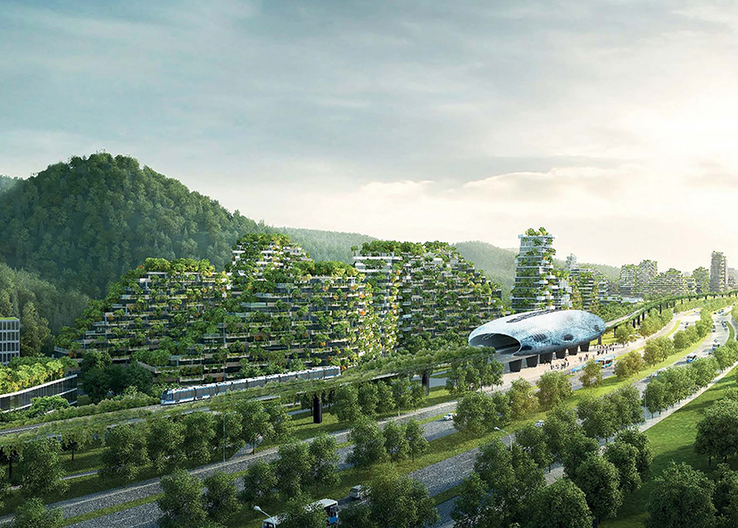 La Forest City a Liuzhou (credit: Boeri studio)