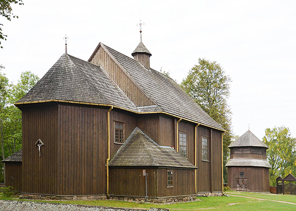 Chiesa di San Giuseppe di Palūšė (1757) in Lituania