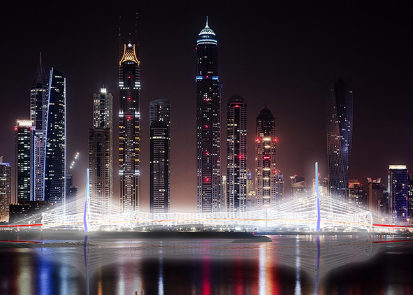 The Bridge of Peace in the bay of Fusan-ko in Busan (credit: F. Settecasi).