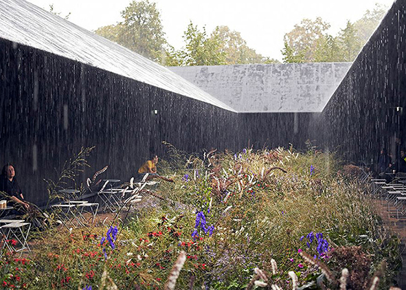 The Garden of the Serpentine Gallery (2011), designed by Peter Zumthor and Piet Oudolf (credit: W. Herfst, 2011). AGATHÓN 13 | 2023
