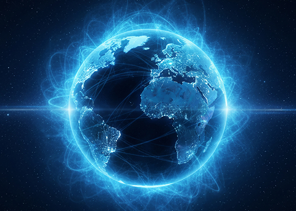 Cities as potential ‘cooling nodes’ within a global network (credits: C. Sposito, 2025).  AGATHÓN 18 | 2025